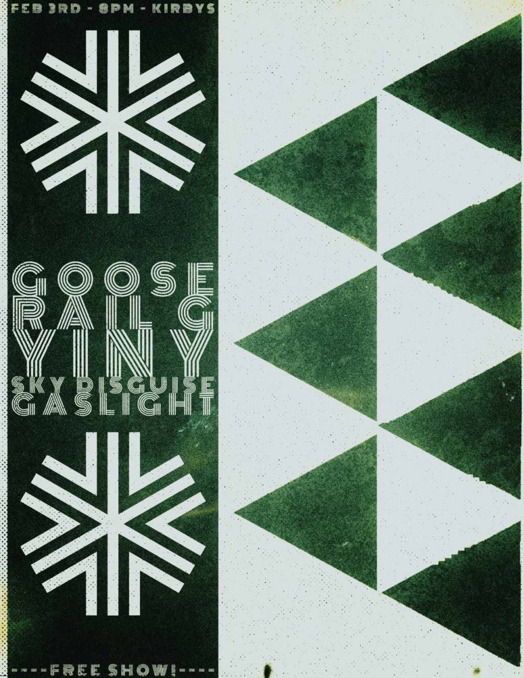 Rail G / Goose / Yiny / Sky Disguise / Gaslight – 2/3/24